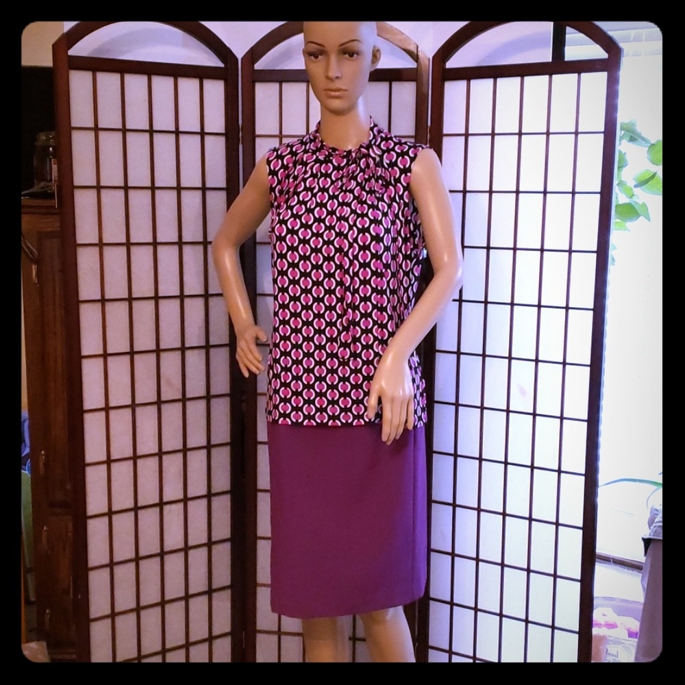 Purple Office (Silky Feeling Outfit)